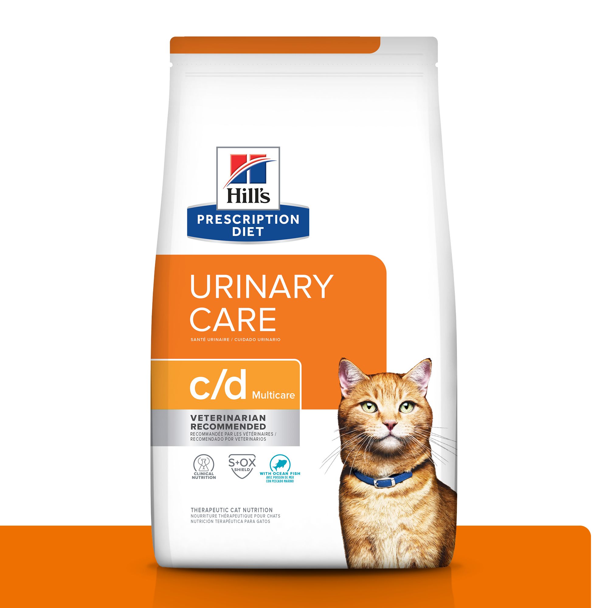 Hill S Prescription Diet C D Multicare Urinary Care With Ocean Fish Dry   BK31840 Ongoing Enhanced20Package20Front20Front Of Pack Ongoing 