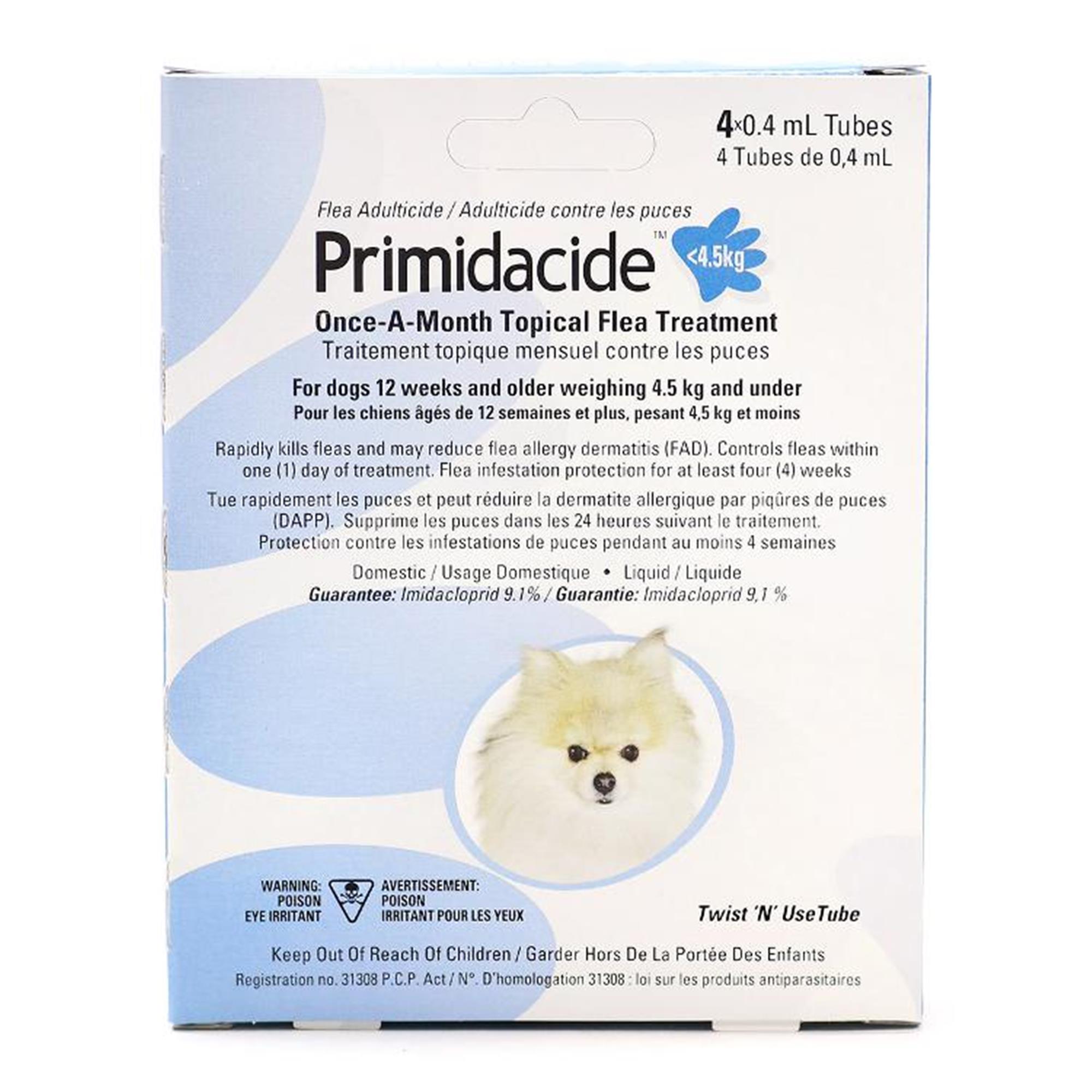 Primidacide flea hot sale treatment for dogs