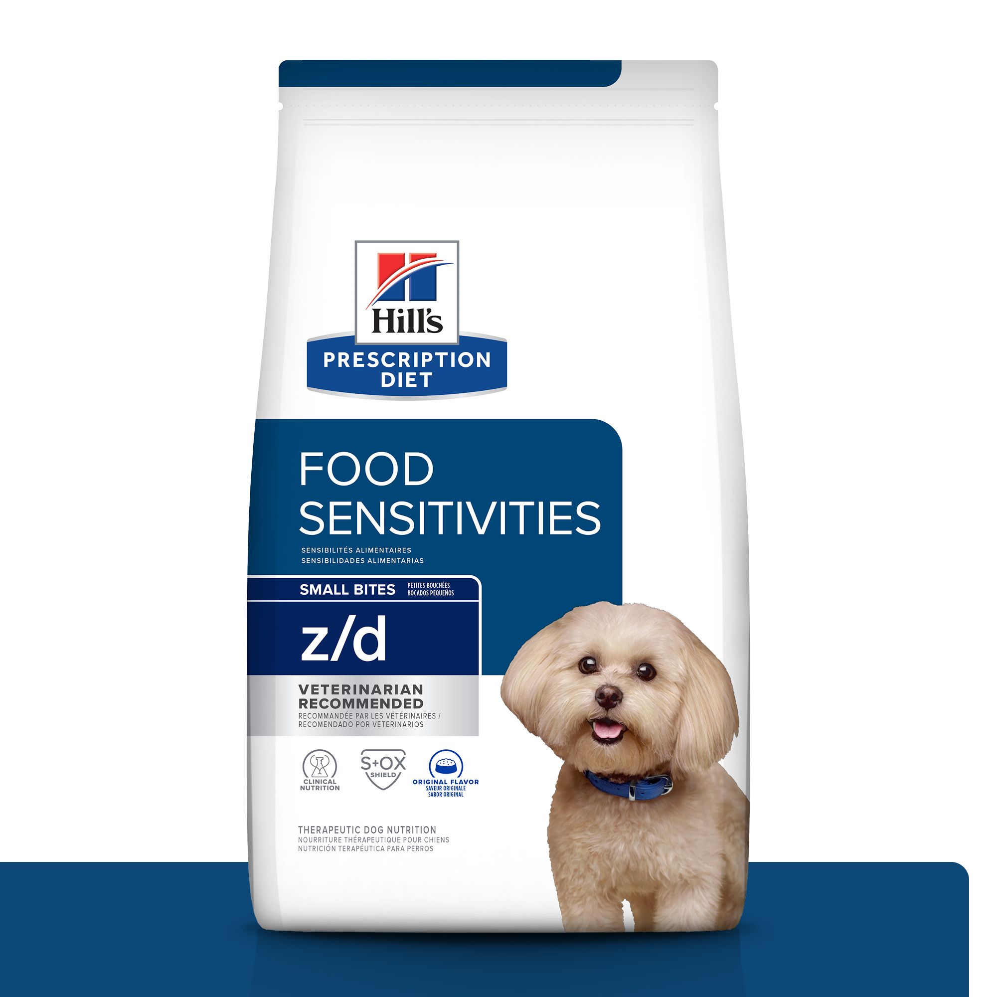 Dog food outlet for dry skin